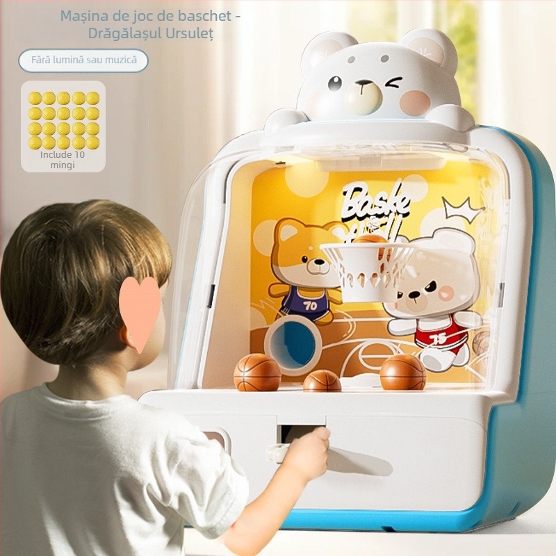 Joc de masă pentru copii, aruncare la coș — dezvoltare gândire și concentrare, vârsta 7-14 ani