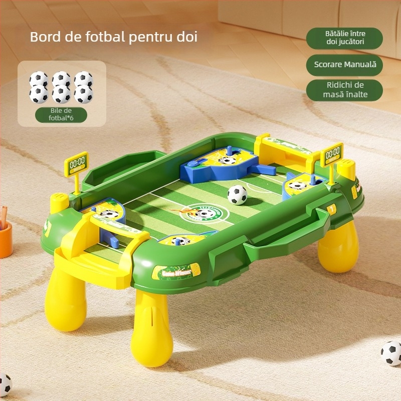 Joc de hochei pe masă - cinci în unu: curling și bowling, jucărie educațională interactivă pentru copii 4–6 ani, potrivit pentru interior