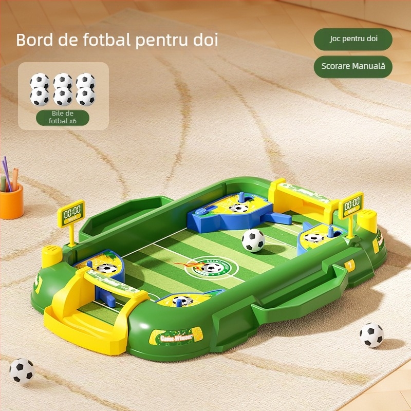 Joc de hochei pe masă - cinci în unu: curling și bowling, jucărie educațională interactivă pentru copii 4–6 ani, potrivit pentru interior