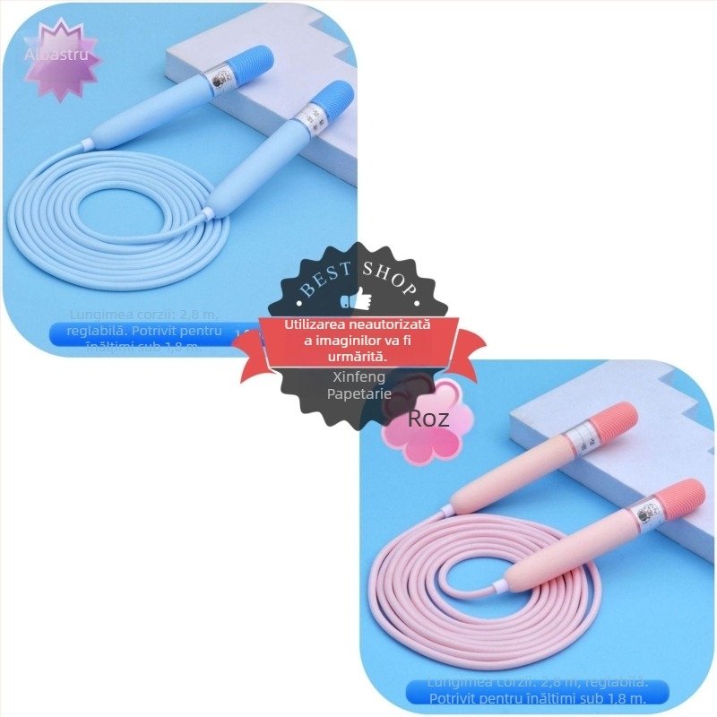 Sfoară de sărit pentru copii, din PVC, reglabilă