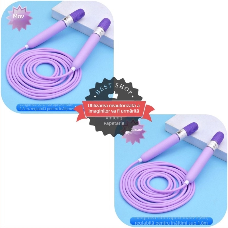 Sfoară de sărit pentru copii, din PVC, reglabilă