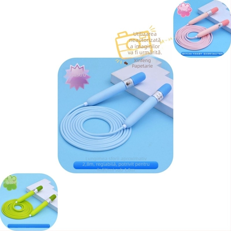 Sfoară de sărit pentru copii, din PVC, reglabilă