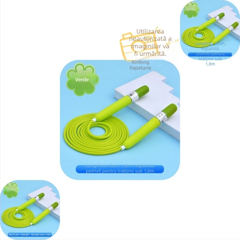 Sfoară de sărit pentru copii, din PVC, reglabilă