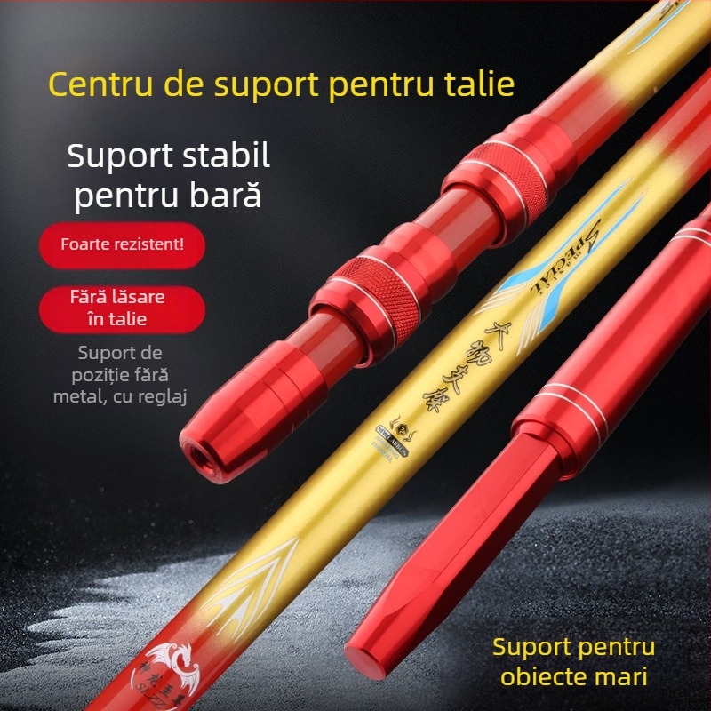 Suport pentru obiecte mari – rotire multi-direcțională, pliabil, din carbon, cu utilizare dublă