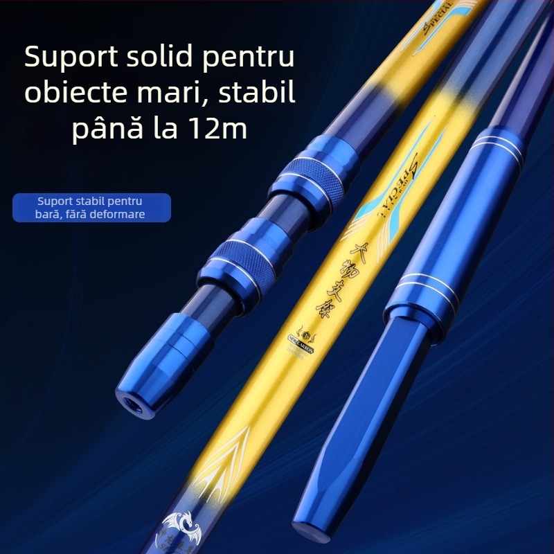 Suport pentru obiecte mari – rotire multi-direcțională, pliabil, din carbon, cu utilizare dublă