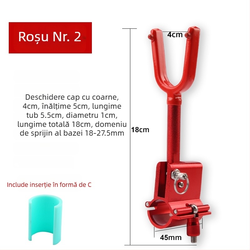 Suport pentru obiecte mari – rotire multi-direcțională, pliabil, din carbon, cu utilizare dublă