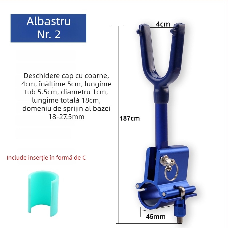 Suport pentru obiecte mari – rotire multi-direcțională, pliabil, din carbon, cu utilizare dublă
