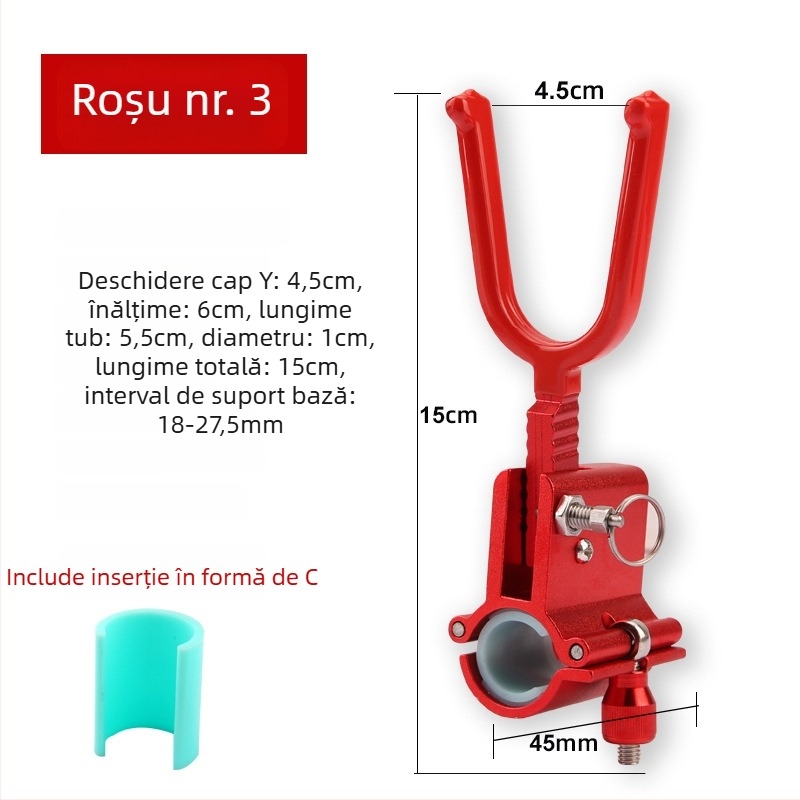 Suport pentru obiecte mari – rotire multi-direcțională, pliabil, din carbon, cu utilizare dublă