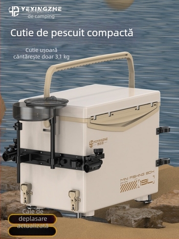 Cutie de pescuit Camper, capacitate 32-45 L, material PP