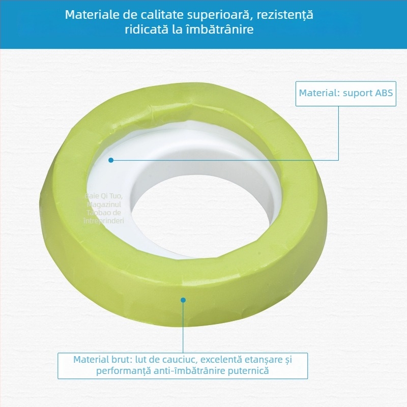 Inel de flanșă pentru toaletă cu deodorant și sigilare împotriva scurgerilor, certificat CE, marcă altă, fără montaj