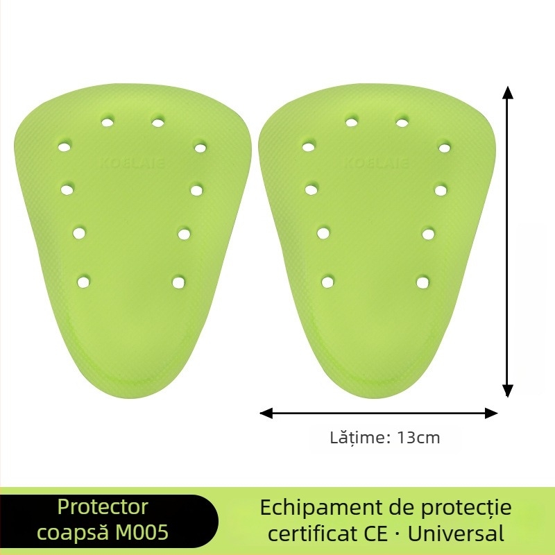 Îmbrăcăminte de ciclism Koelaie cu protecție încorporată, certificat CE, protecții pentru spate, genunchi și coate – set complet, material PU