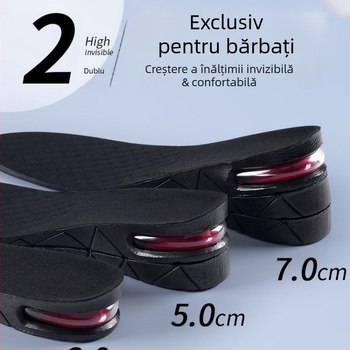 Tălpi din lemn pentru pantofi din piele, creștere înălțime, unisex, primăvară, stil zilnic