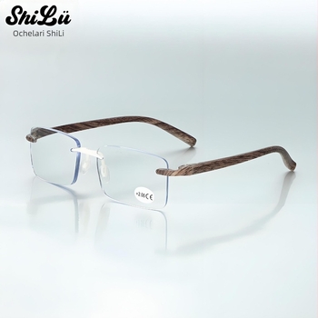 Ochelari de citit cu lentile fotochromice, protecție împotriva luminii albastre și decolorare; ramă completă din PC; potrivire universală pentru fața rotundă; lansare toamnă 2025