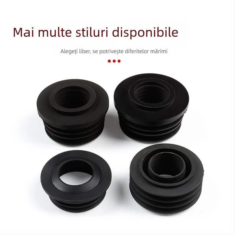 Inel etanșare pentru toaletă de tip squat - cauciuc, Zhongzhen, montaj manual, stil modern minimalist