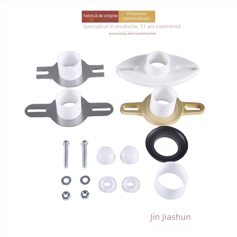 Flanșă de conectare pentru urinal cu cap de cal, montaj pe perete; materiale: plastic, oțel inoxidabil, aliaj; proces de fabricație: turnare prin injecție; stil: stil nou chinezesc