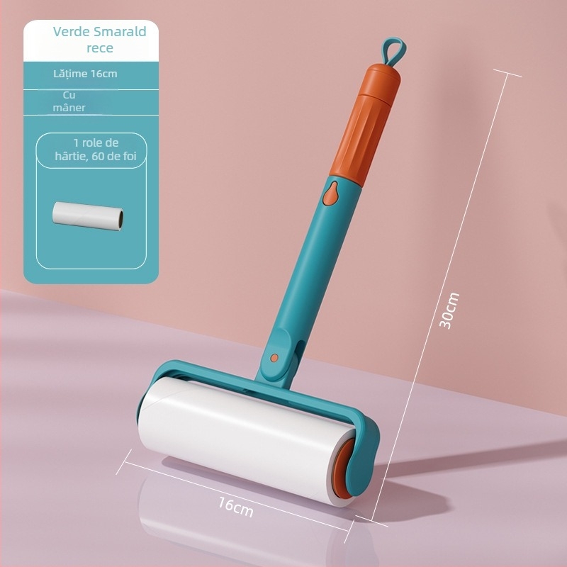 WOWEI Rola de păr din plastic – stil Light Luxury, rolă lipicioasă pentru păr