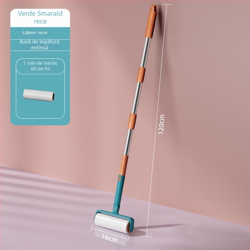 WOWEI Rola de păr din plastic – stil Light Luxury, rolă lipicioasă pentru păr