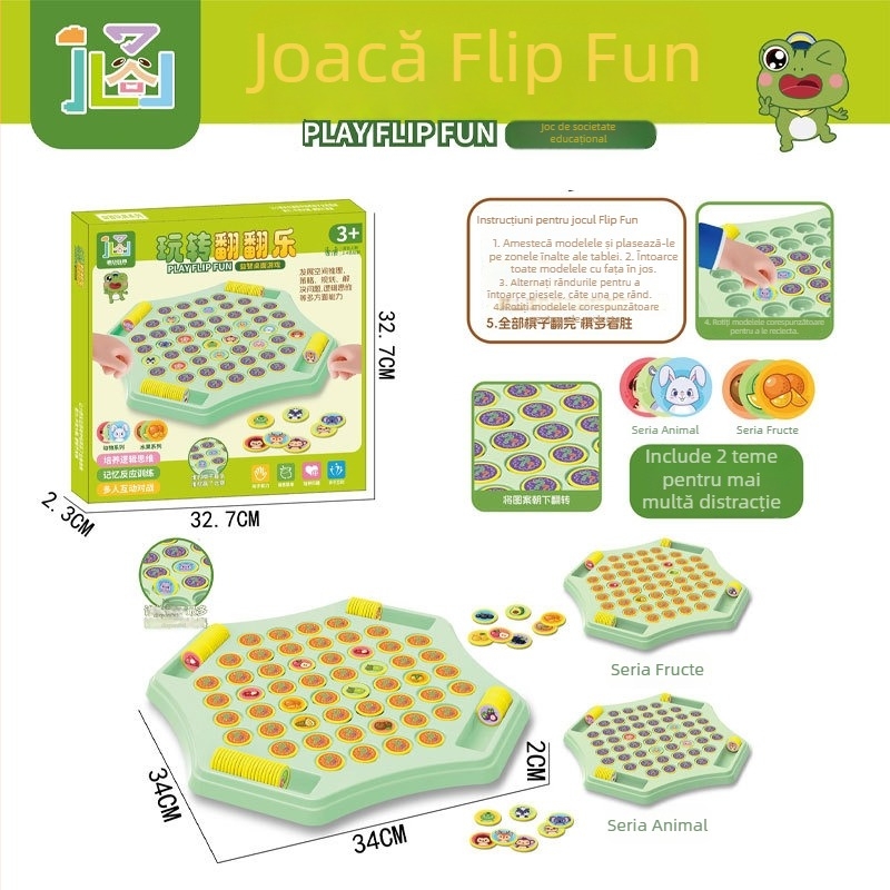 Joc Sudoku pentru copii — duel între doi jucători, din plastic, 4–6 ani, potrivit pentru jocuri în comunitate