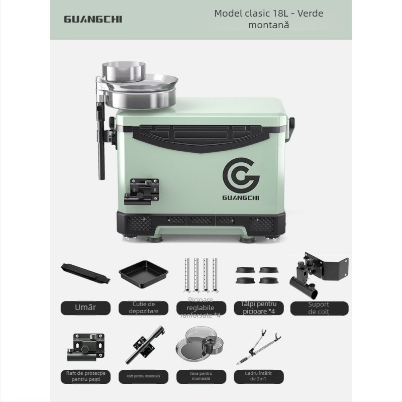 Cutie de pescuit – material mătase – capacitate sub 9