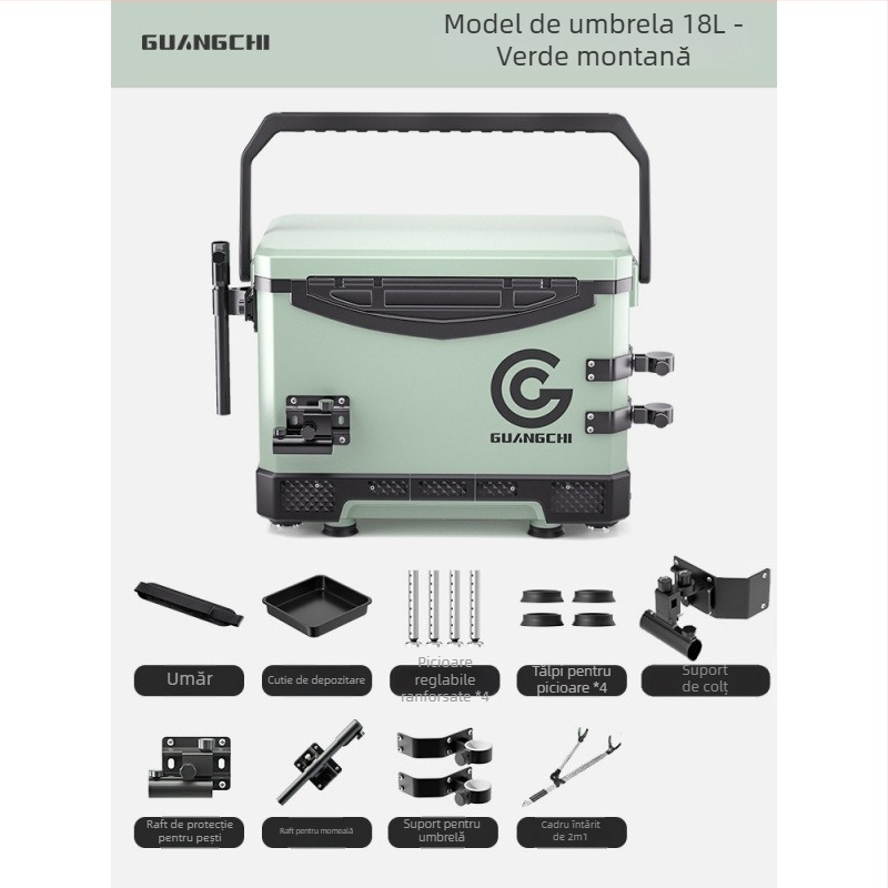 Cutie de pescuit – material mătase – capacitate sub 9