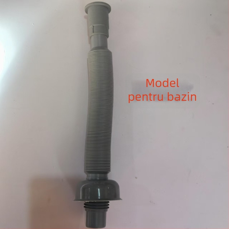 Fitinguri de drenaj pentru chiuveta de bucătărie, PP, instalare prin plug-in direct, anti-miros, anti-coroziune, anti-retur de apă