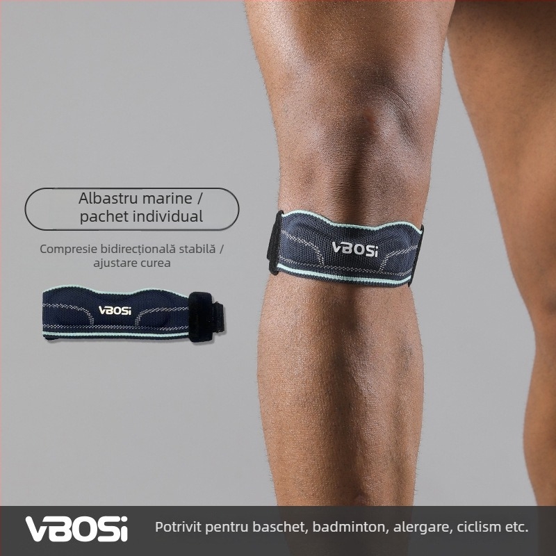 Genunchiere sport din poliester respirabil, universale, pentru alergare, baschet, ciclism