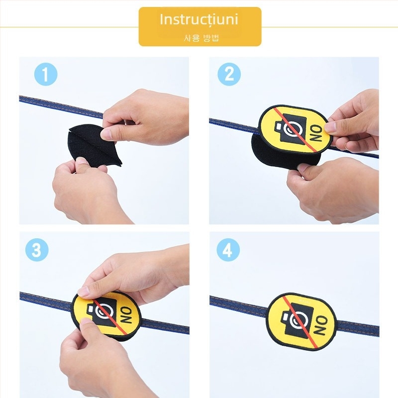 Etichetă de identificare socială pentru pisici și câini cu Velcro pentru lesă (material: pânză; marcă: Zeyue; obiect aplicabil: universal; funcție: decorare; stil: Japonia și Coreea de Sud)