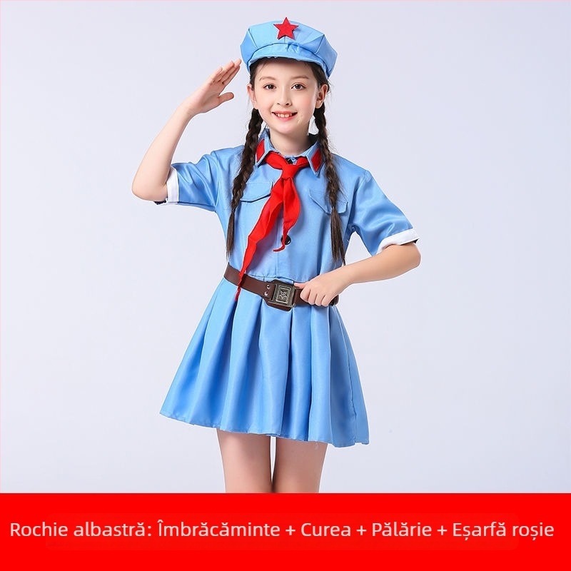 Costum de reprezentație în stil militar, unisex, pentru bărbați și femei, țesătură poliester, conținut poliester 90–95%, lansare vară 2022, potrivit pentru dansul burții