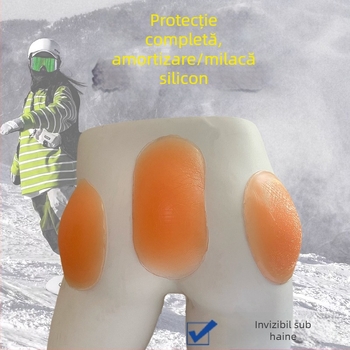 Protecții din silicon pentru schi, protecții pentru încheieturi și genunchi pentru adulți, sporturi pe gheață și zăpadă