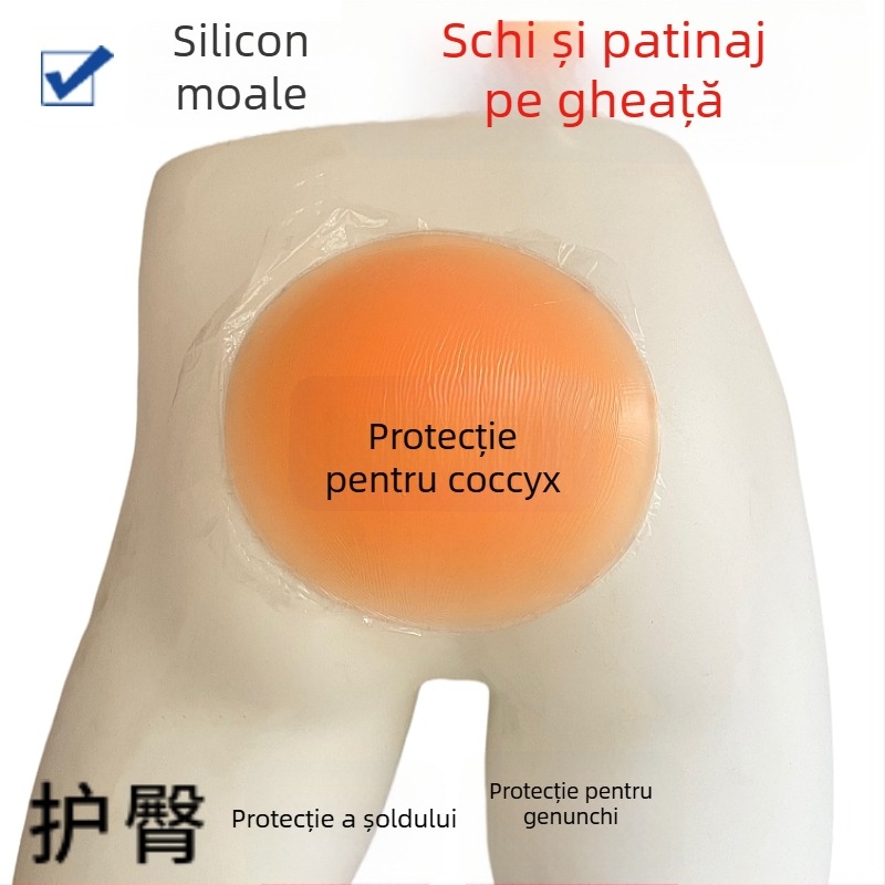 Protecții din silicon pentru schi, protecții pentru încheieturi și genunchi pentru adulți, sporturi pe gheață și zăpadă