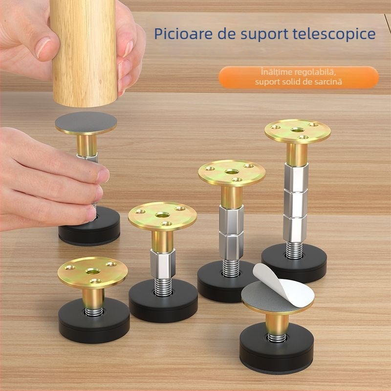 Ridicătoare pentru picioarele mesei, înălțime reglabilă, din oțel inoxidabil, stil modern minimalist, Strength factory