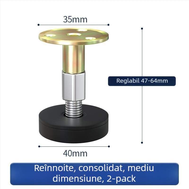 Ridicătoare pentru picioarele mesei, înălțime reglabilă, din oțel inoxidabil, stil modern minimalist, Strength factory