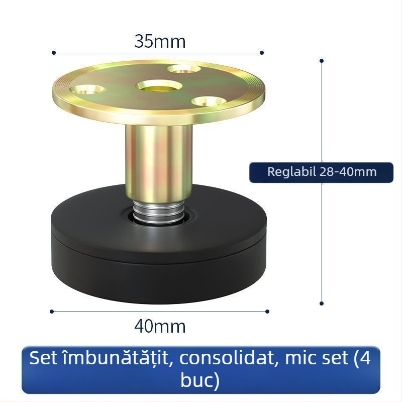 Ridicătoare pentru picioarele mesei, înălțime reglabilă, din oțel inoxidabil, stil modern minimalist, Strength factory