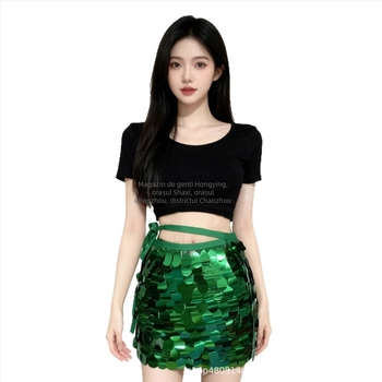 Costum Belly Dance pentru femei – mărgele și paiete, țesătură Modal, Modal 50–70%, Spandex 50–70%