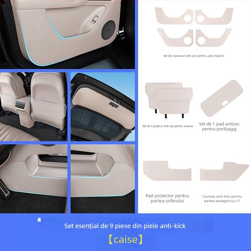 Protecție pentru portbagaj și ușă pentru Wenjie M7 | material acrilic | model M040 | fără personalizare