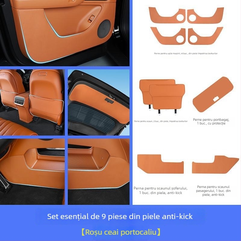 Protecție pentru portbagaj și ușă pentru Wenjie M7 | material acrilic | model M040 | fără personalizare