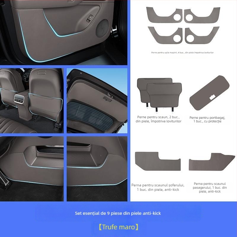 Protecție pentru portbagaj și ușă pentru Wenjie M7 | material acrilic | model M040 | fără personalizare