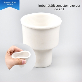 Inel de etanșare din cauciuc pentru toaletă de tip squat – dop de drenaj, intrare/ieșire apă, montaj