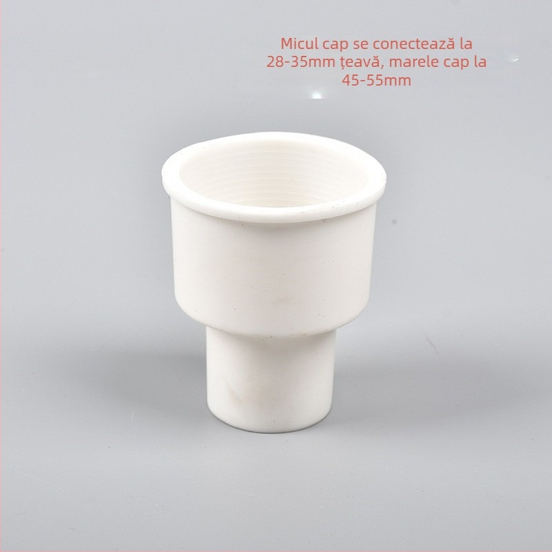 Inel de etanșare din cauciuc pentru toaletă de tip squat – dop de drenaj, intrare/ieșire apă, montaj