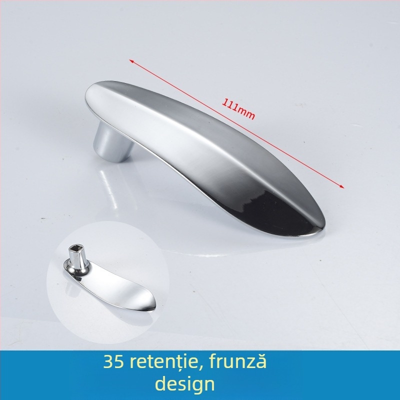 Mâner de robinet pentru chiuvetă (apă caldă și rece) – aliaj, stil modern minimalist, accesorii pentru supapă de amestec