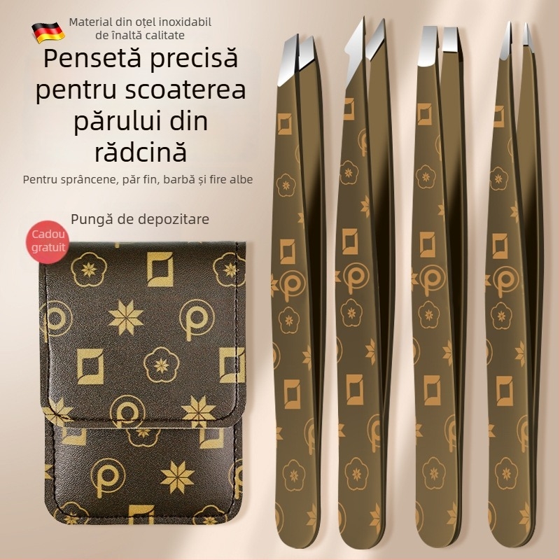 Pensete pentru sprâncene din oțel inoxidabil, origine Yangjiang, utilizare generală