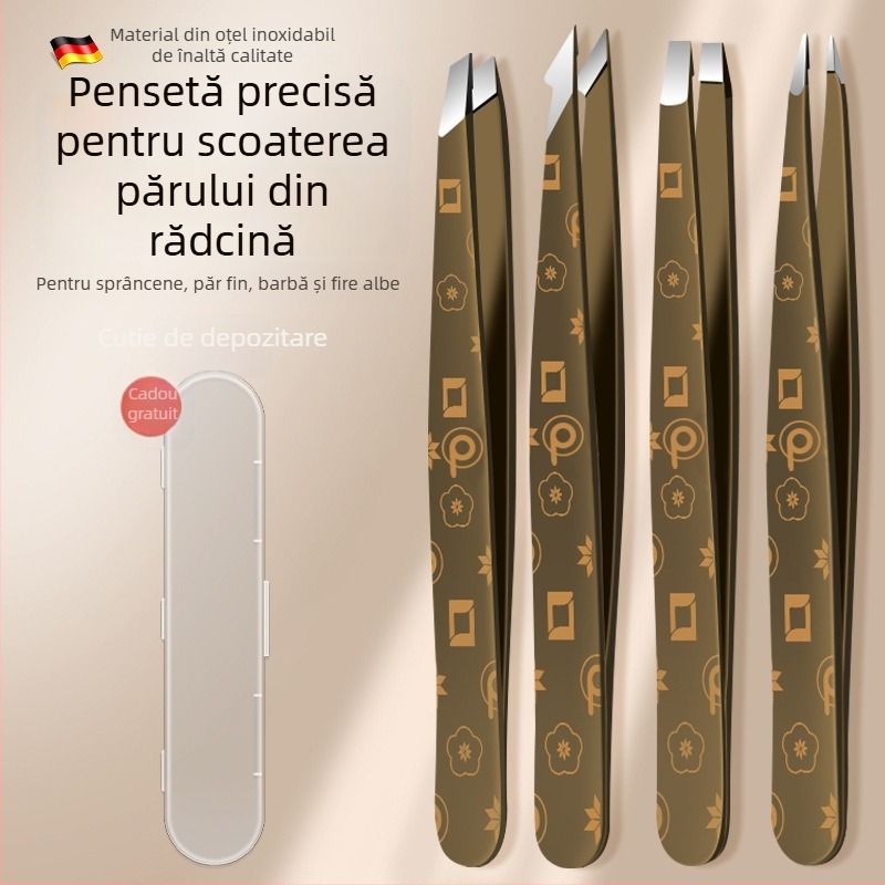 Pensete pentru sprâncene din oțel inoxidabil, origine Yangjiang, utilizare generală