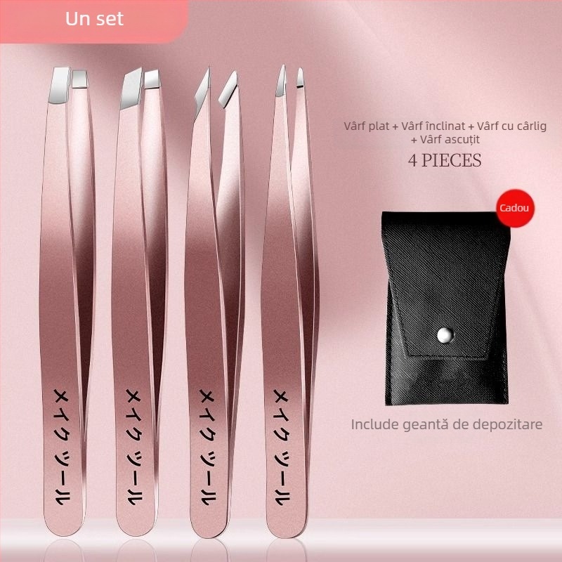 Pensete pentru sprâncene din oțel inoxidabil, origine Yangjiang, utilizare generală