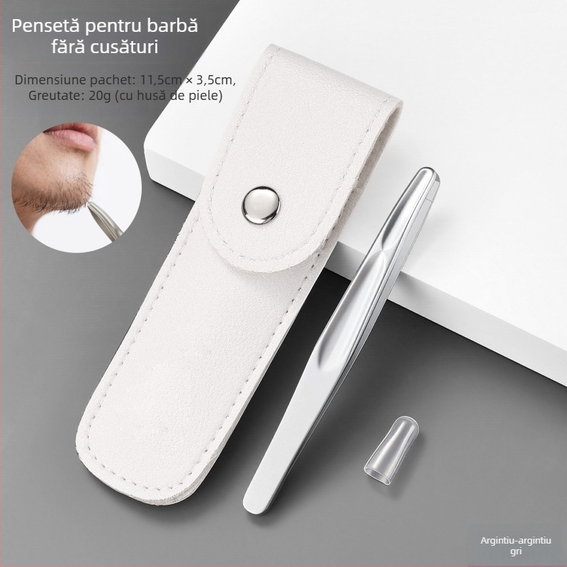 Clește pentru sprâncene din oțel inoxidabil, precizie pentru formarea sprâncenelor și îndepărtarea părului