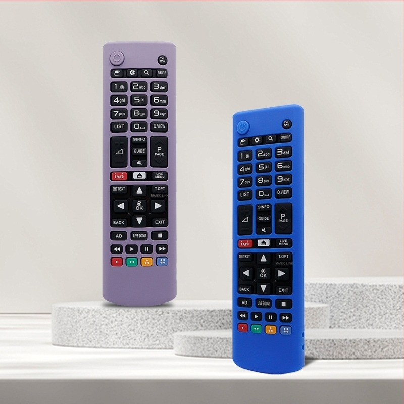 QT husă din silicon pentru telecomandă LG AKB75095307/AKB75375604/AKB74915305 – silicon, compatibilitate cu modelele, design modern minimalist