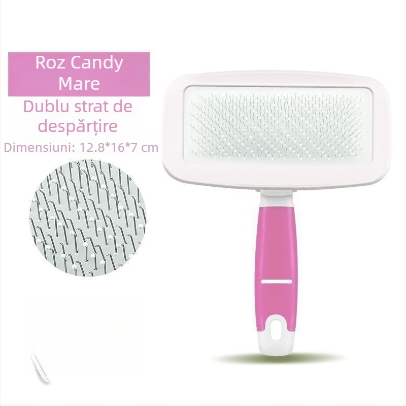 Pieptene pentru păr de câine și curățare blană de pisică, unealtă de îngrijire a animalelor de companie, Brand: Altul, Material: Altul, Origine: Altă, Importat: Nu