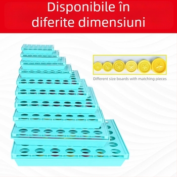 Joc de șah 3D pe birou cu patru la rând, capac glisant pentru depozitare, din plastic, interacțiune părinte-copil