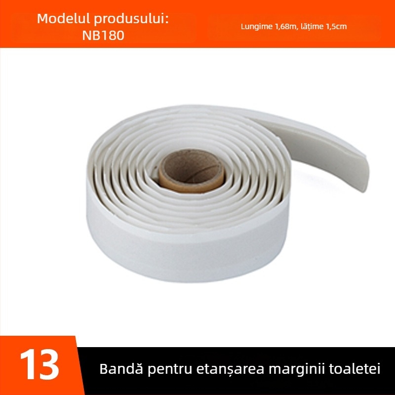 Inel de etanșare pentru flanșă de WC, din ABS, anti-odor, universal, îngroșat