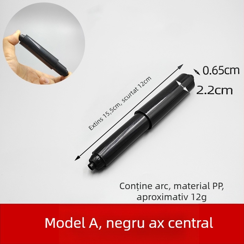 Suport hârtie igienică pentru baie, design încastrat, material PP, stil modern minimalist