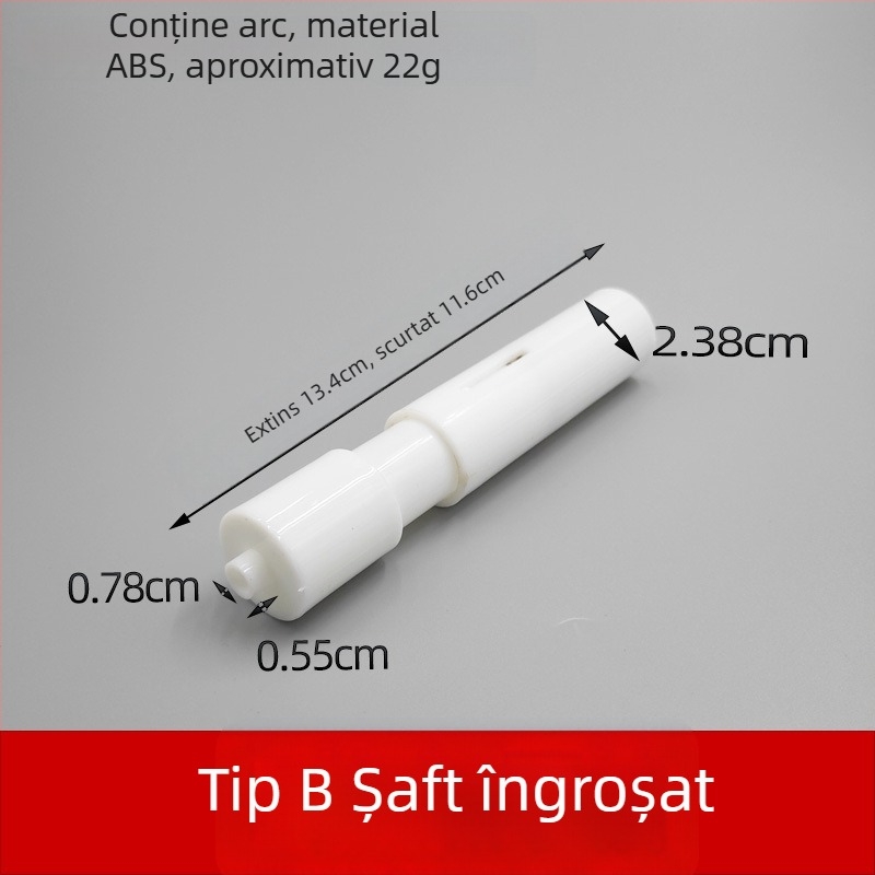 Suport hârtie igienică pentru baie, design încastrat, material PP, stil modern minimalist